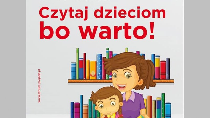 "Czytaj dzieciom, bo warto" to ogólnopolska akcja, która dotarła do 13 miast Polski (fot. mat. organizatora)