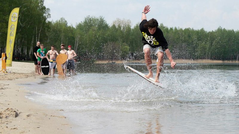 Podczas imprezy Dębowy Maj odbędzie się szereg warsztatów związanych ze sportami wodnymi (fot. mat. organizatora)