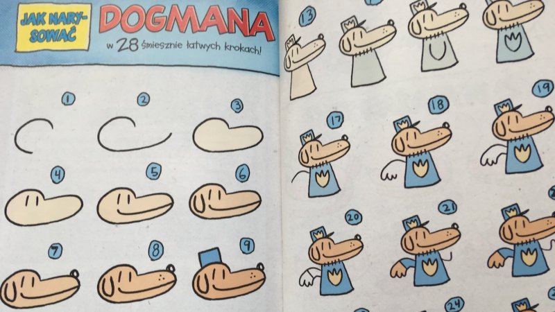 Seria "Dogman" to pastisz z mnóstwem nawiązań do różnych superbohaterskich i sensacyjnych przygód (fot. Ewelina Zielińska/SilesiaDzieci.pl)