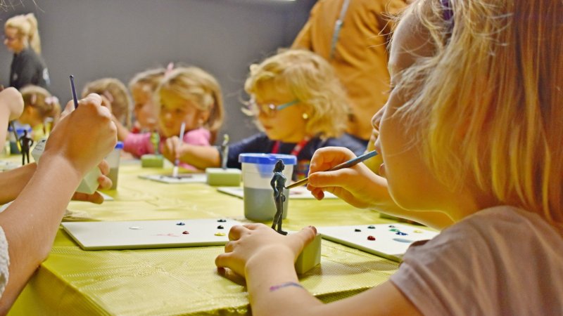 W Kolejkowie, w każdą niedzielę o godz. 12, 14 i 16, odbywają się warsztaty modelarskie dla dzieci (fot. mat. organizatora)