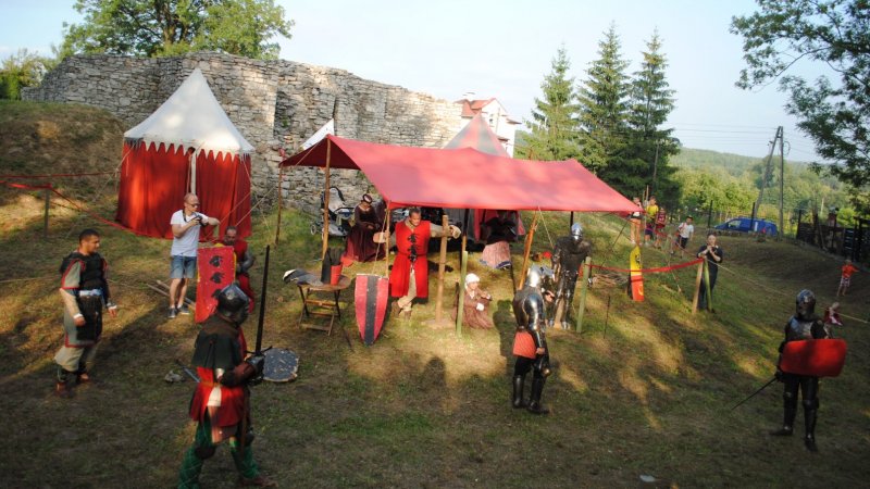 Na Jarmarku Jakubowym w Sławkowie pojawią się również rycerze (fot. mat. MOK Sławków)