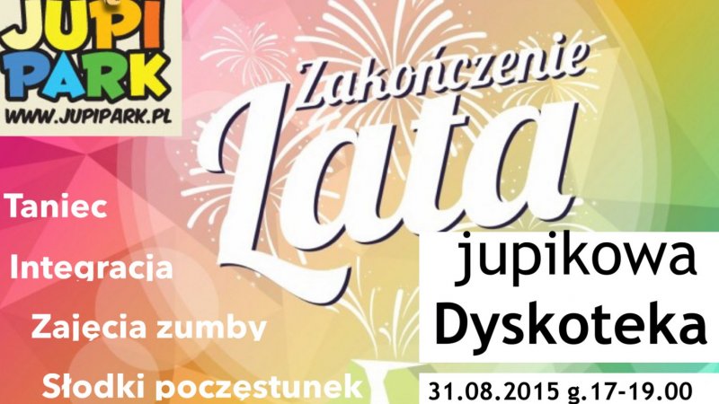 Dyskoteka odbędzie się w godz. 17-19 w Jupi Parku w Katowicach (fot. mat. organizatora)