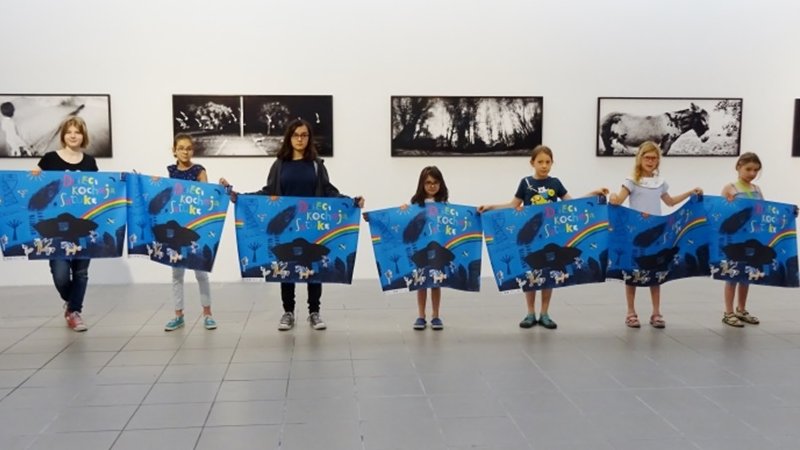 Młodzi artyści udowadniają, że "Dzieci kochają sztukę" (fot. mat. organizatora)