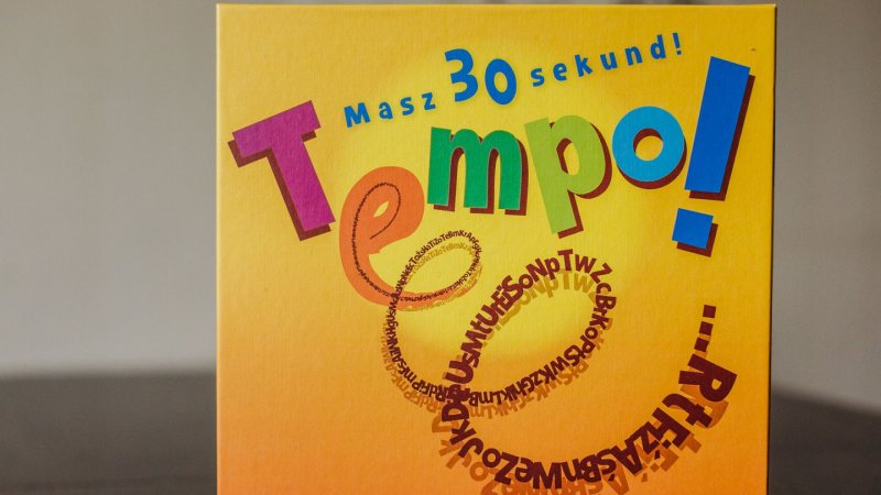 "Tempo!" to dynamiczna i emocjonująca gra rodzinna od wydawnictwa Granna (fot. Ewelina Zielińska)