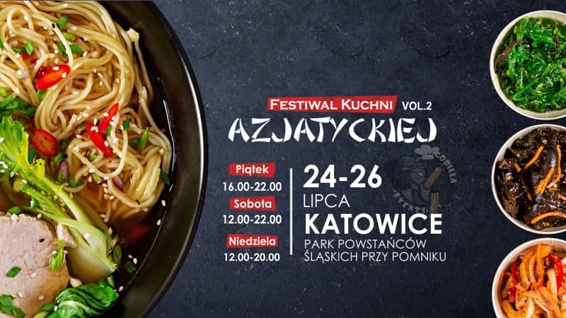 Park Powstańców Śląskich zamieni się w prawdziwe aleje azjatyckiego street foodu (fot. mat. organizatora)