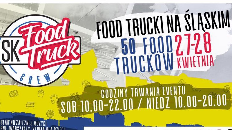 Zlot food trucków odbędzie się na Stadionie Śląskim (fot. mat. organizatora)
