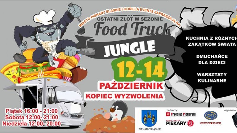 Food truckowa uczta odbędzie się 12-14 października w Piakarach Śląskich (fot. mat. organizatora)