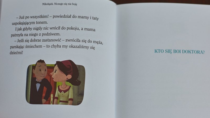 "Mikołajek. Niczego się nie boję" to najnowsza część przygód Mikołajka od wydawnictwa Znak (fot. Ewelina Zielińska)
