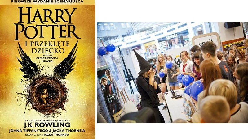 Premierze książki "Harry Potter i Przeklęte Dziecko" towarzyszyć będą liczne atrakcje (fot. mat. Media Rodzina)