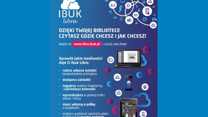 Użytkownicy Biblioteki Śląskiej oraz 16 innych bibliotek od sierpnia mogą korzystać z bezpłatnej bazy 1500 e-booków (fot. materiały prasowe)
