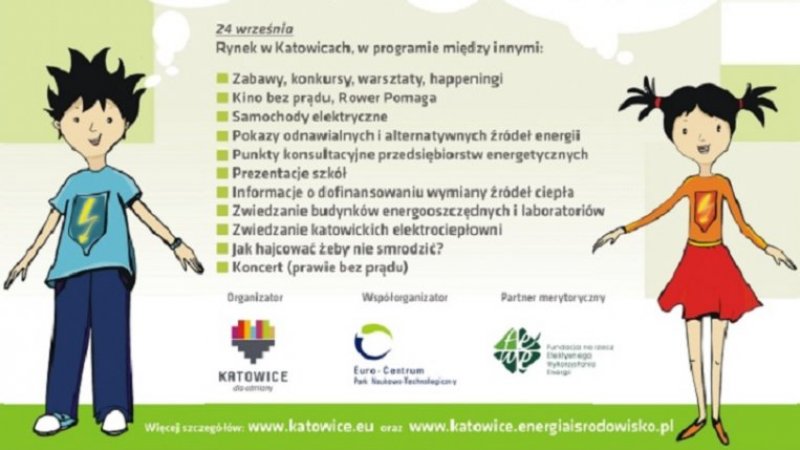 Hasłem II Dni Energii Miasta Katowice będzie "Misja: Czyste powietrze" (fot. mat. organizatora)