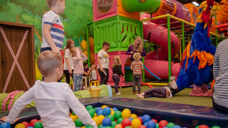 9 listopada nastąpi otwarcie Jamy Bazyliszka - miejsca gier zabaw, aktywnej rekreacji i rodzinnego relaksu (fot. mat. Legendii)