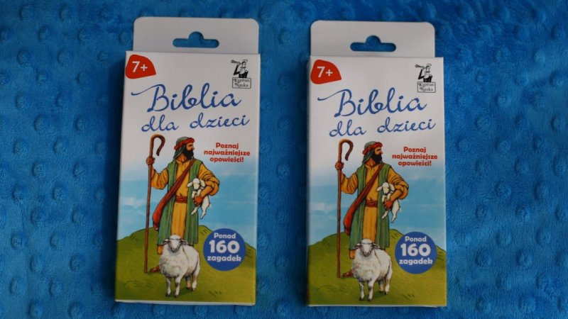 Mamy dla Was dwa egzemplarze "Biblii dla dzieci" od Kapitana Nauki (fot. Ewelina Zielińska)