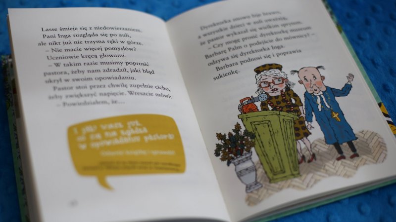 "Wakacje z Lassem i Mają" to idealna propozycja na wakacyjną lekturę od wydawnictwa Zakamarki (fot. Ewelina Zielińska)