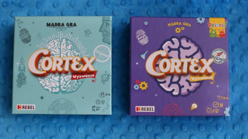 "Cortex. Wyzwania" to zaskakujące gry od wydawnictwa REBEL (fot. Ewelina Zielińska)