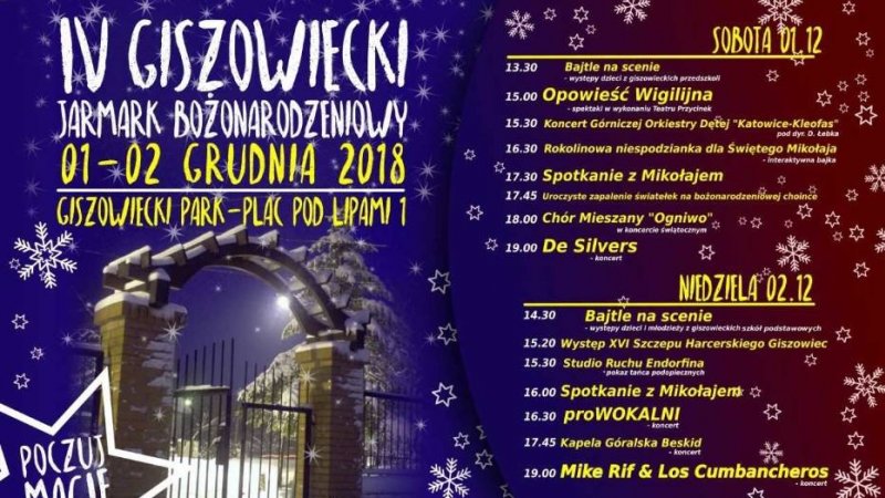 4. Giszowiecki Jarmark Świąteczny odbędzie się 1-2 grudnia (fot. mat. organizatora)