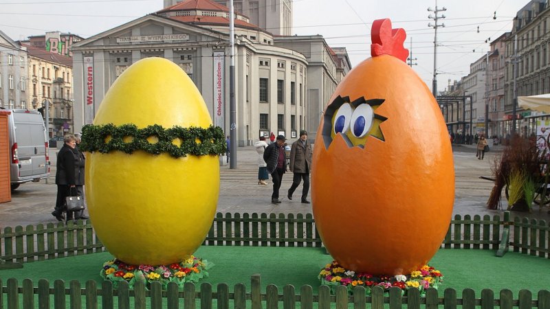 9 marca ruszył Jarmark Wielkanocny na katowickim rynku (fot. archiwum zdjęć na FB miasta Katowice)