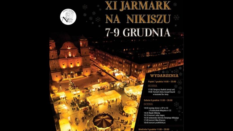 11. Jarmark na Nikiszu odbędzie się 7-9 grudnia (fot. mat. organizatora)