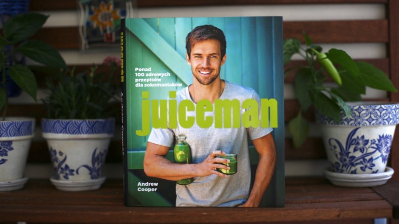 "Juiceman" to ciekawe przepisy na soki i koktajle dla całej rodziny (fot. Ewelina Zielińska)