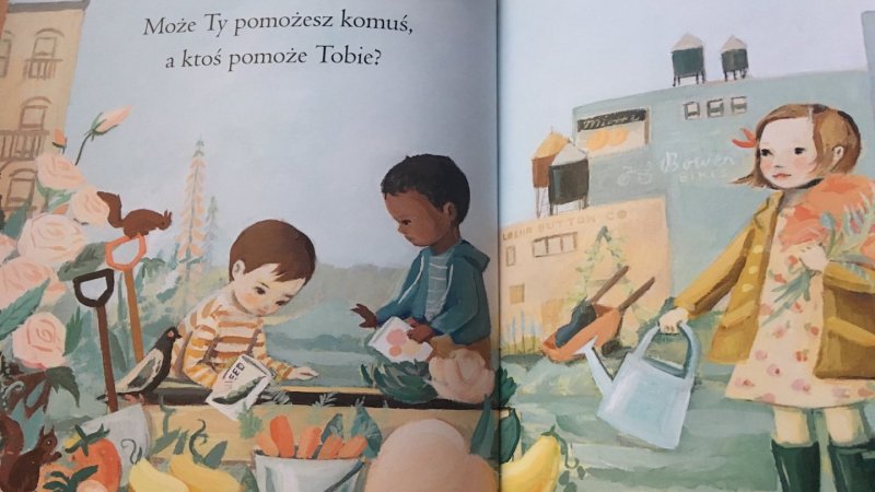 Wzruszającej opowieści towarzyszą wspaniałe ilustracje (fot. Ewelina Zielińska/SilesiaDzieci.pl)