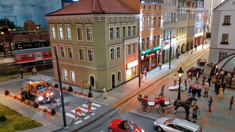 W Kolejkowie odwzorowano z najmniejszymi detalami śląskie miasta (fot. mat. organizatora)