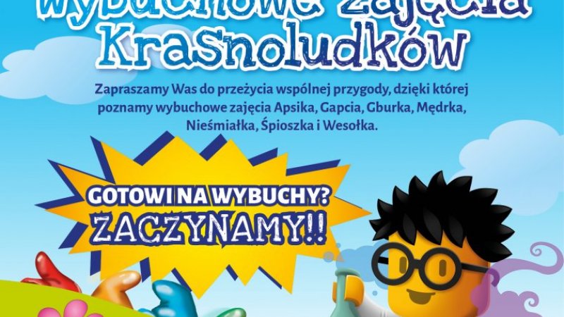 Na wybuchowe zajęcia krasnoludków zaprasza Nemo-świat rozrywki w Dąbrowie Górczniczej (fot. mat. organizatora)