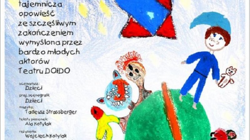"Przygody Krzysia w kosmosie" to spektakl stworzony przez dzieci z Młodzieżowego Domu Kultury w Łabędach (fot. mat. organizatora)