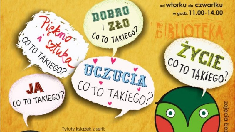 Akcja „Lato z Książką” jest skierowana do dzieci, które spędzają wakacje w Katowicach (fot. mat. organizatora)