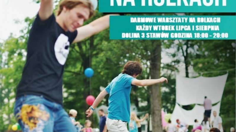 Lato w mieście na rolkach to propozycja Stwowarzyszenia Kulturalno-Sportowego Green na spędzenie wakacji (fot. materiały organizatora)