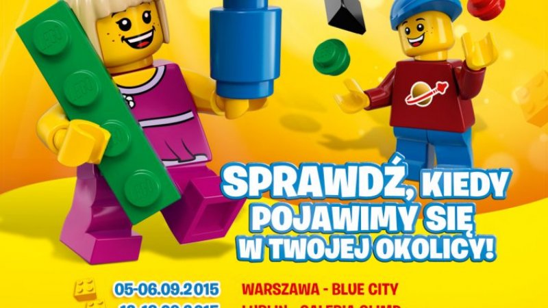 LEGO Polska w 8 miastach Polski organizuje spotkania, warsztaty i zabawy z dziećmi. 19-20 września zawita do Katowic (fot. mat. organizatora)