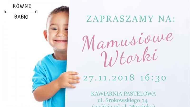 Pierwsze spotkanie z cyklu "Mamusiowe wtorki" odbędzie się 27 listopada w Dąbrowie Górniczej (fot. mat. orgazniatora)
