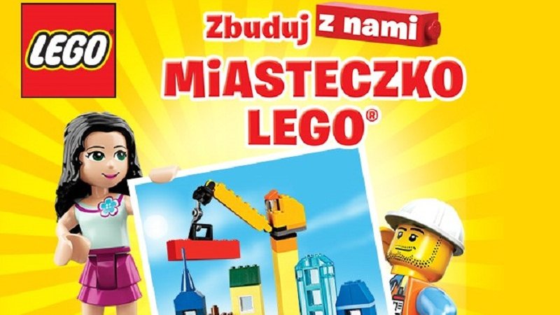 Wydarzenia "Zbuduj z nami miasteczko LEGO" odbywać się będą w całej Polsce (fot. www.lego.com)
