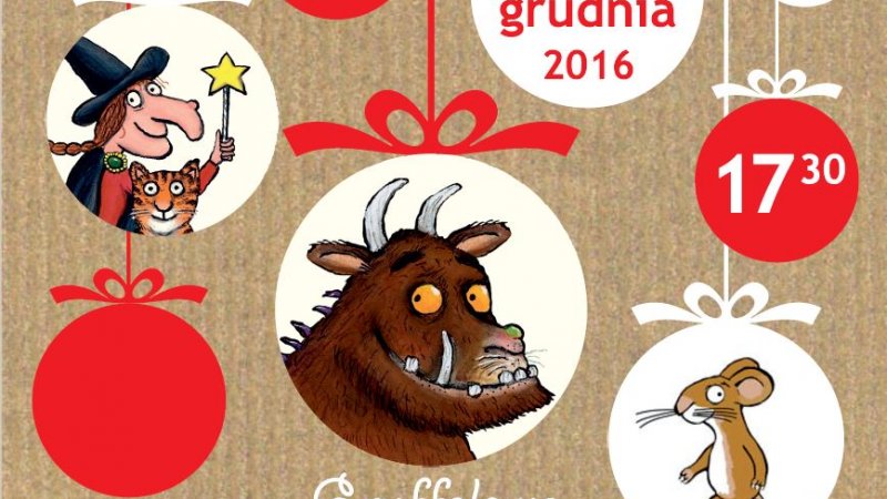 Gruffalowe mikołajki to oscarowe animacje dla najmłodszych (fot. mat. organizatora)