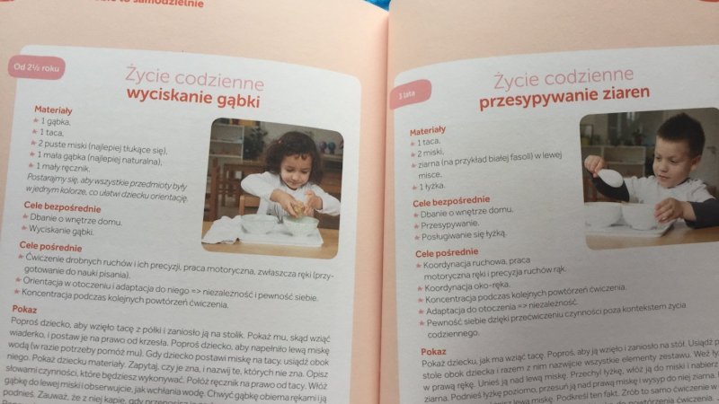 Wszystkie ćwiczenia są opisane w bardzo przystępny sposób (fot. SilesiaDzieci.pl)