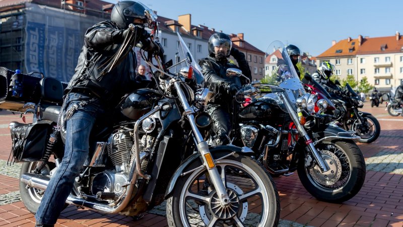Impreza to m.in. parada motocykli ulicami miasta (fot. mat. prasowe UM Bytom)