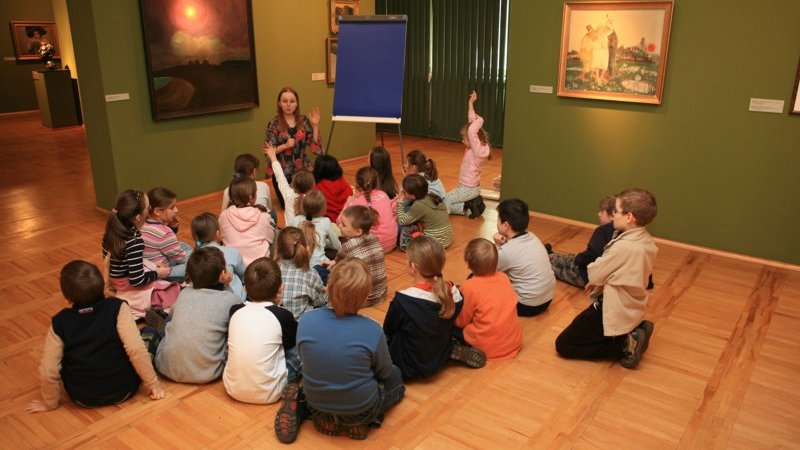Zajęcia dla dzieci w Muzeum Górnośląskim w Bytomiu (fot. mat. organizatora)