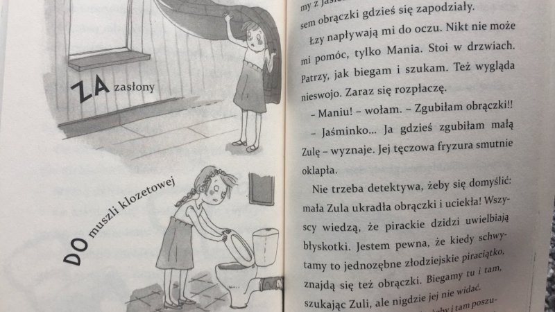 Mimo wesołej formy książka ma też wydźwięk edukacyjny (fot. Ewelina Zielińska/SilesiaDzieci.pl)