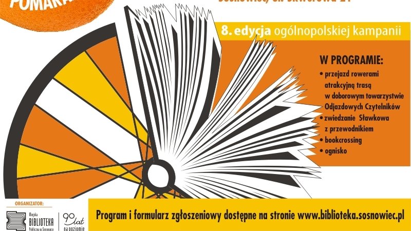 "Odjazdowy Bibliotekarz" to wycieczki rowerowe organizowane przez biblioteki w całej Polsce (fot. mat. MBP Sosnowiec)