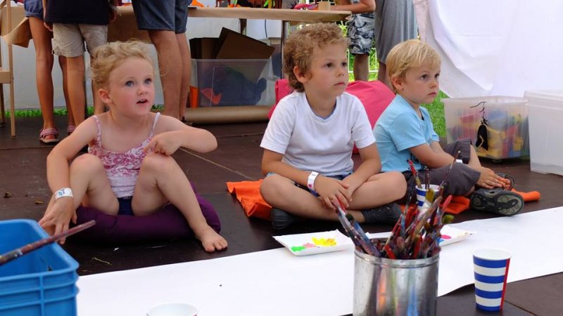 Off Festival to świetnie zorganizowana impreza również dla rodziców z dziećmi (fot. zgn)