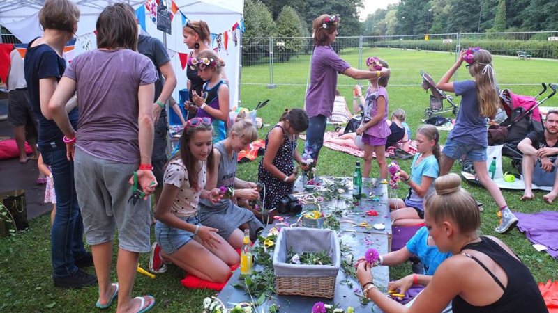 Off Festival to świetnie zorganizowana impreza również dla rodziców z dziećmi (fot. zgn)