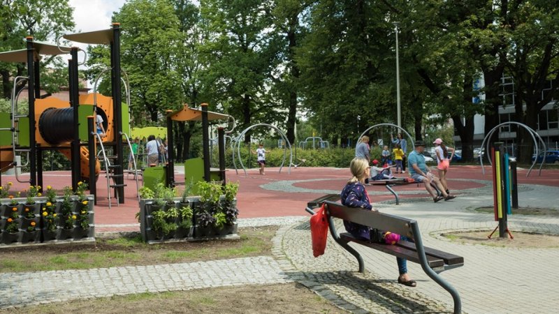 Park Bogucicki w Katowicach zyskał nowe życie (fot. mat. UM Katowice)