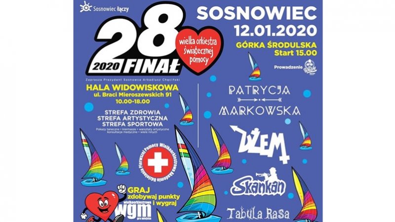 Na 28. finale WOŚP w Sosnowcu zagrają Patrycja Markowska i zespół Dżem (fot. mat. organizatora)