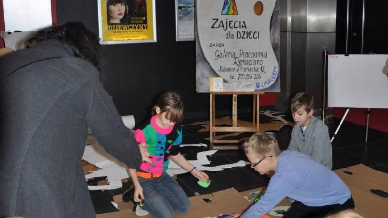Po seansie dzieci mogą wziąć udział w ciekawych warsztatach (fot. mat. Planet Cinema)