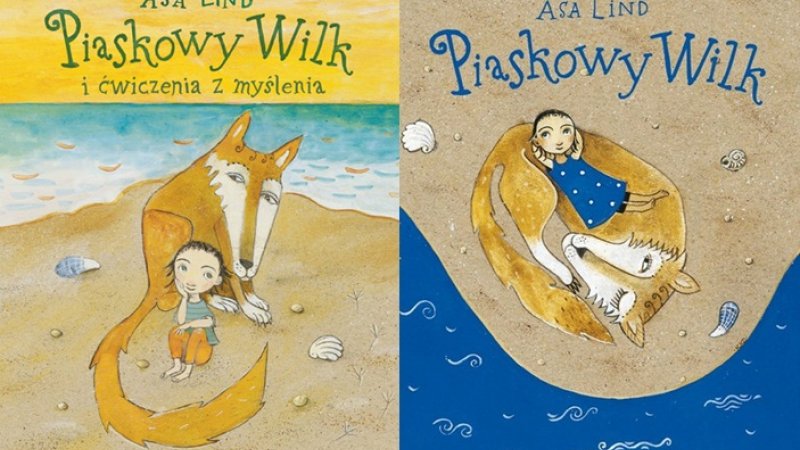 Bohaterka książek o piaskowym wilku - Karusia, też potrawi rozbawić i zachwycić swoimi pomysłami (fot. materiały usmesmake.pl)