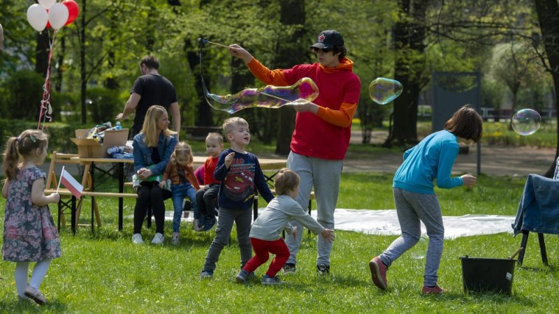 Podczas pikniku nie zabraknie atrakcji dla dzieci (fot. mat. organizatora)