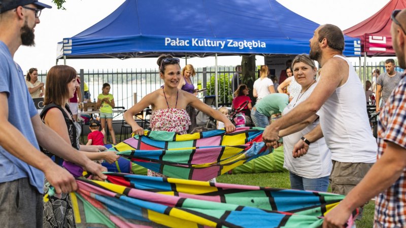 10 czerwca w Dąbrowie Górniczej odbył się Pałacowy Piknik Rodzinny (fot. Marek Wesołowski PKZ)