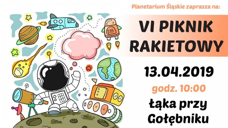 Piknik Rakietowy odbędzie się 13 kwietnia w Parku Śląskim w Chorzowie (fot. mat. Park Śląski)