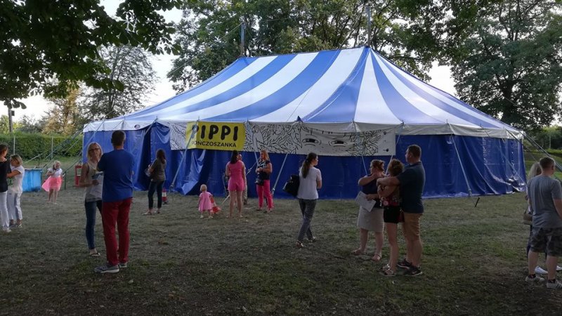 Pipi Pończoszanka wraz ze swoim namiotem cyrkowym w sierpniu zawita na Śląsk (fot. mat. organizatora)