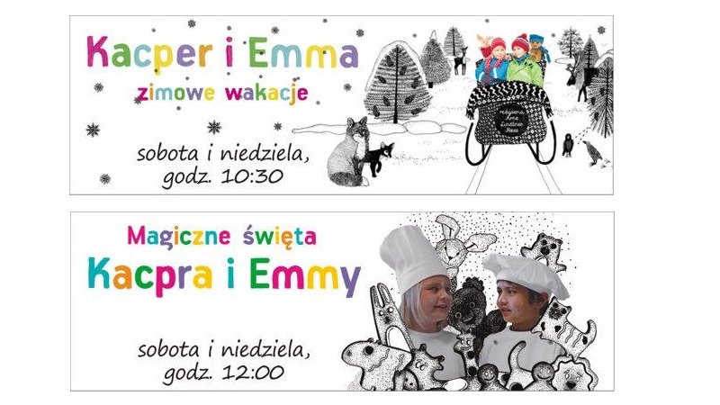 Seria o Kacprze i Emmie to ciepłe opowieści o przedszkolnej przyjaźni (fot. mat. Multikina)