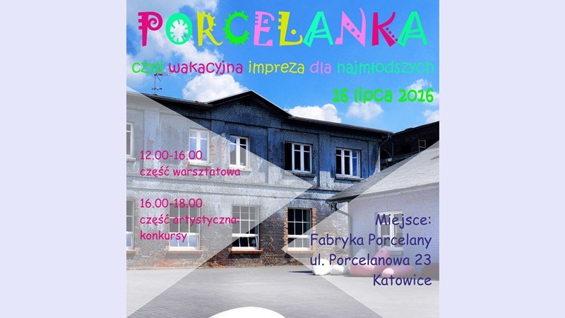 Na terenie Fabryki Porcelany odbędzie się impreza dla dzieci (fot. mat. organizatora)